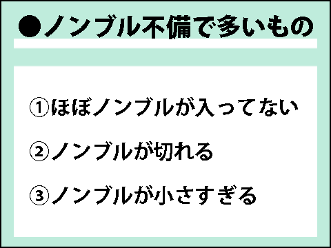 ノンブル不備の例