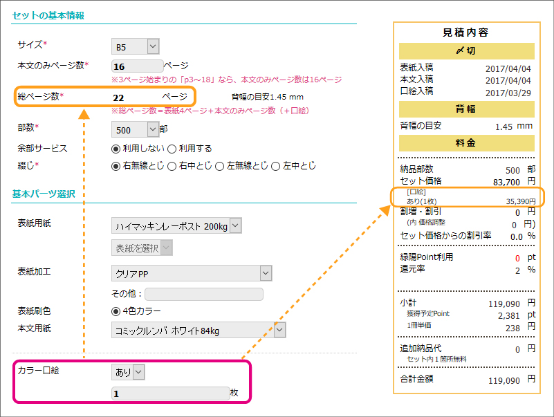 カラー口絵の利用方法