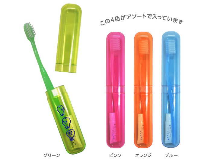 カラフルハブラシセット