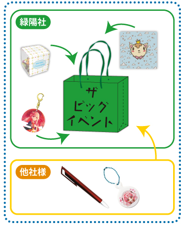 様々他社様のグッズもまとめてセット組みOK!!
