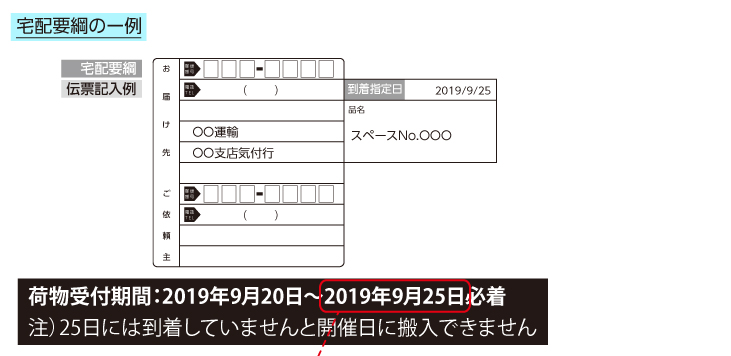 宅配搬入