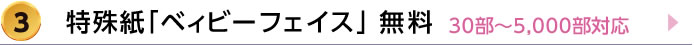 3.特殊紙A紙「ベィビーフェイス」無料の詳細はこちら