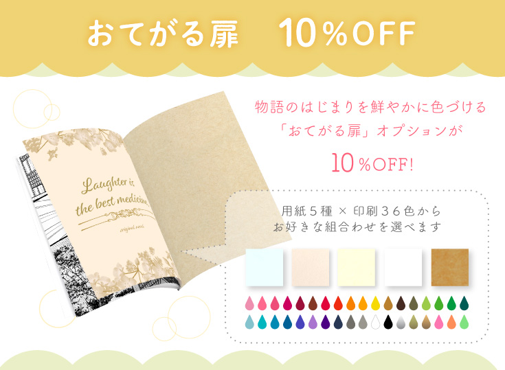 おてがる扉　10％OFF