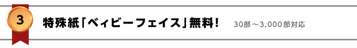 特殊紙Ａ紙「ベィビーフェイス」無料！