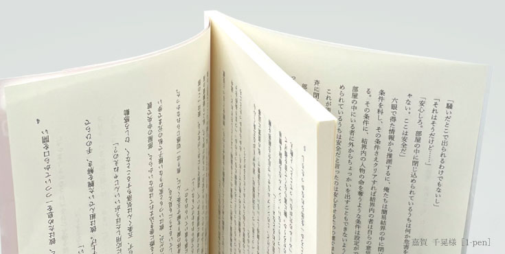 リバーシブル本の本文